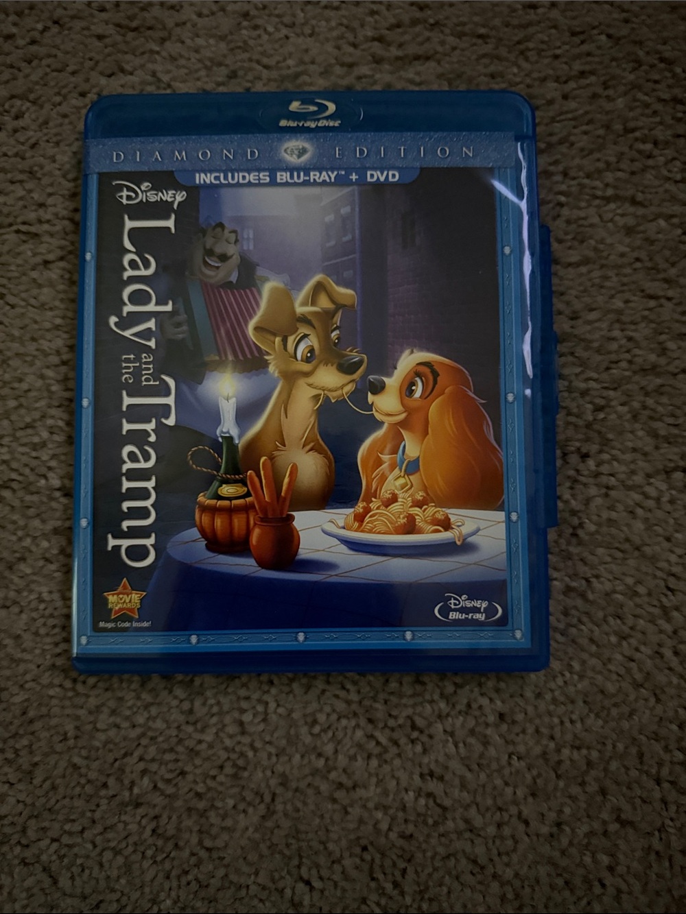 Disney Lady and the Tramp Blu-ray Diamond Edition